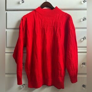 Vintage red heart sweater